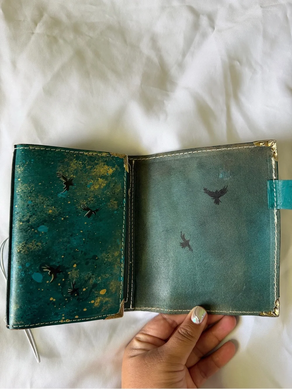 Unique one of a kind travelers notebook A6 or pocket size